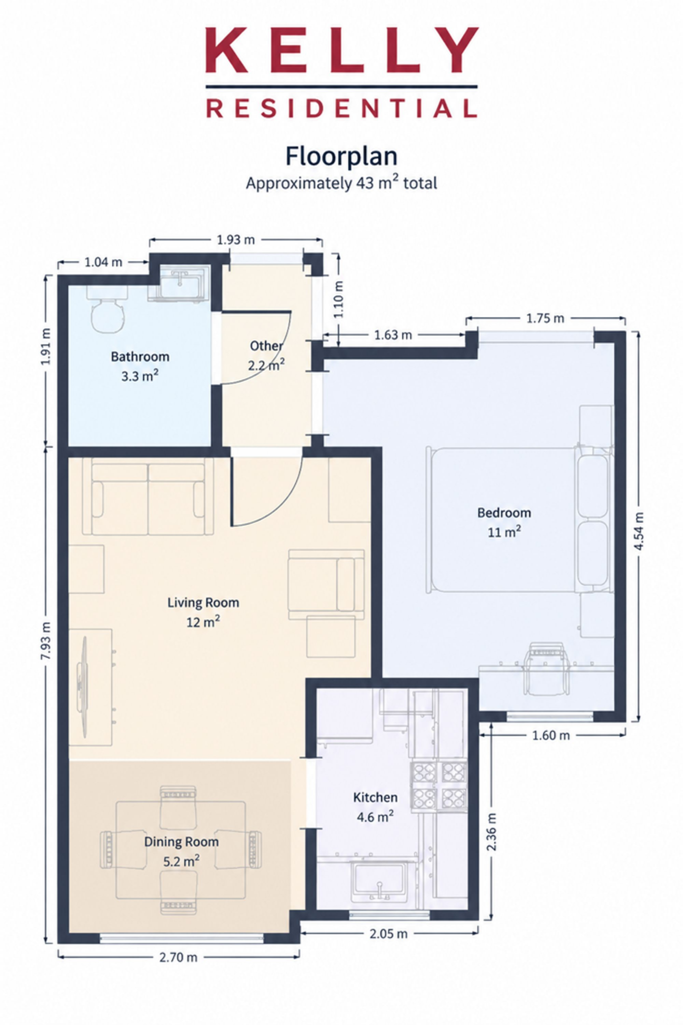 Muirfield Court, Muirend, G44 floorplan