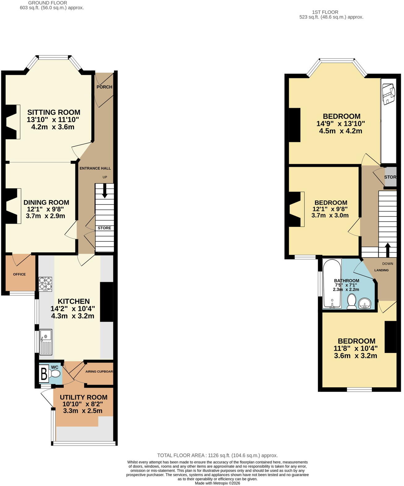 Dane Park Road, Ramsgate, CT11 7LR floorplan