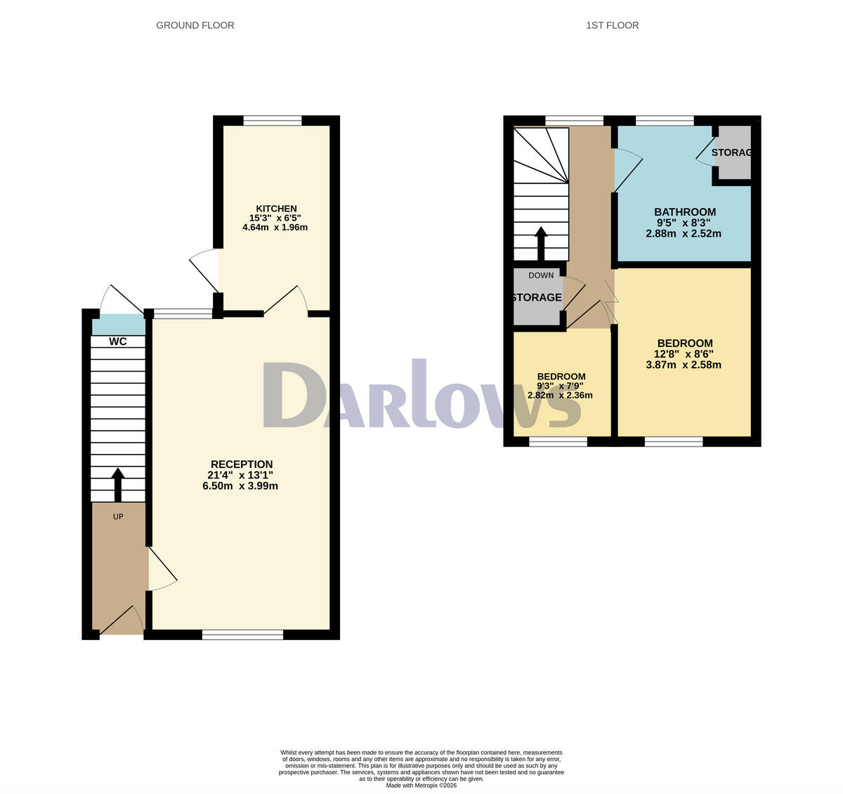 Llwyn on Street, Caerphilly floorplan