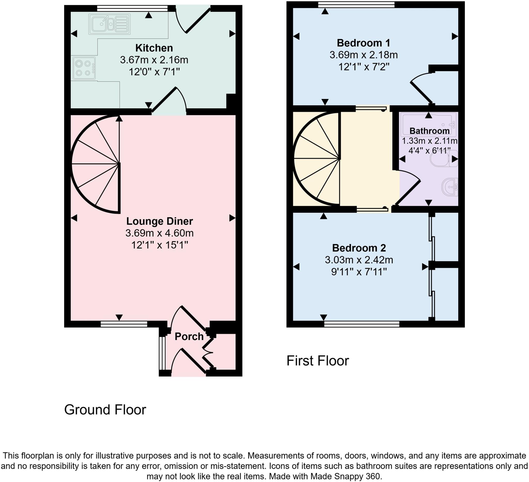 Canford Heath floorplan