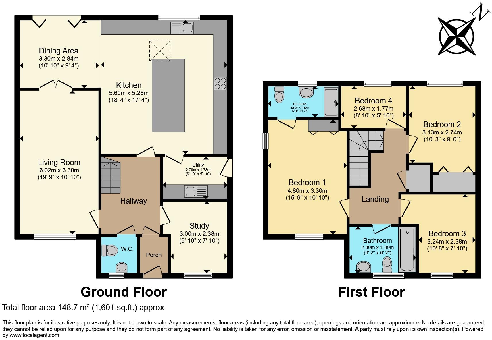 24, Coriander Drive floorplan