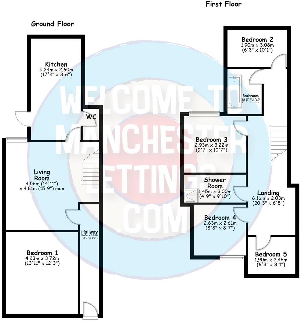 Albion Road Manchester, M14 6LU floorplan