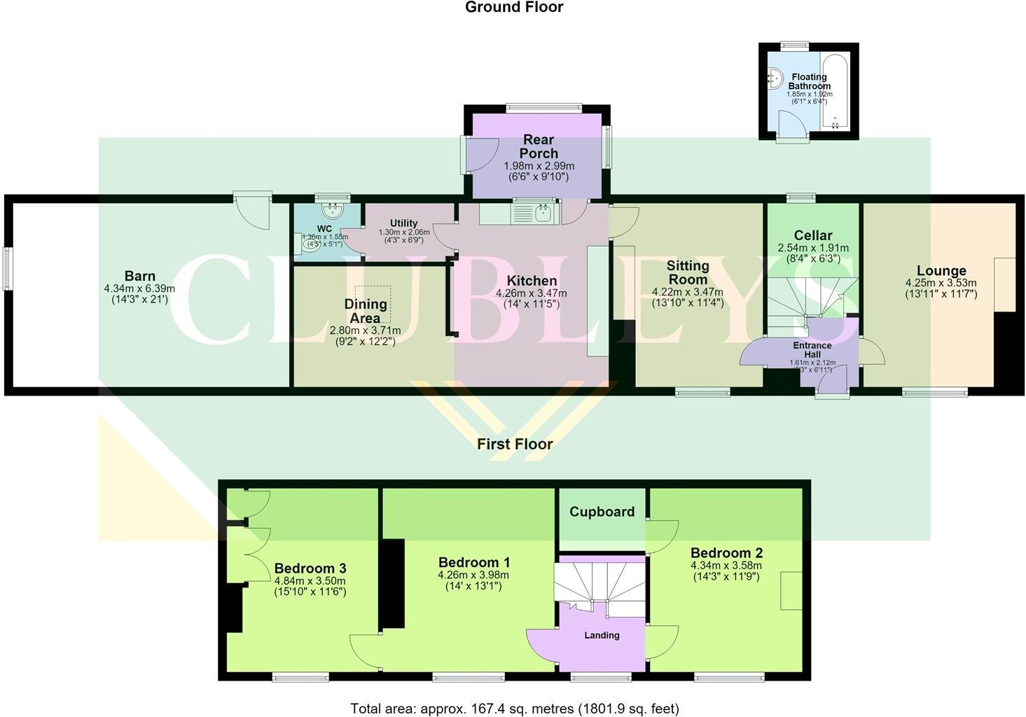 Nordham, North Cave, Brough floorplan