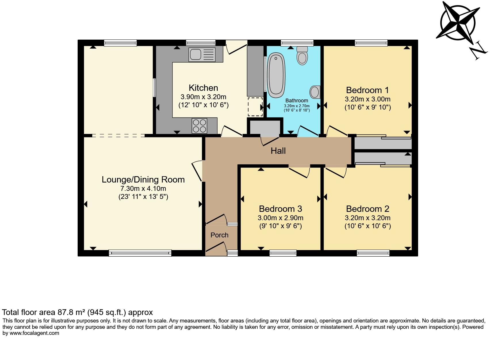 Birch Drive, Dingwall, IV7 floorplan
