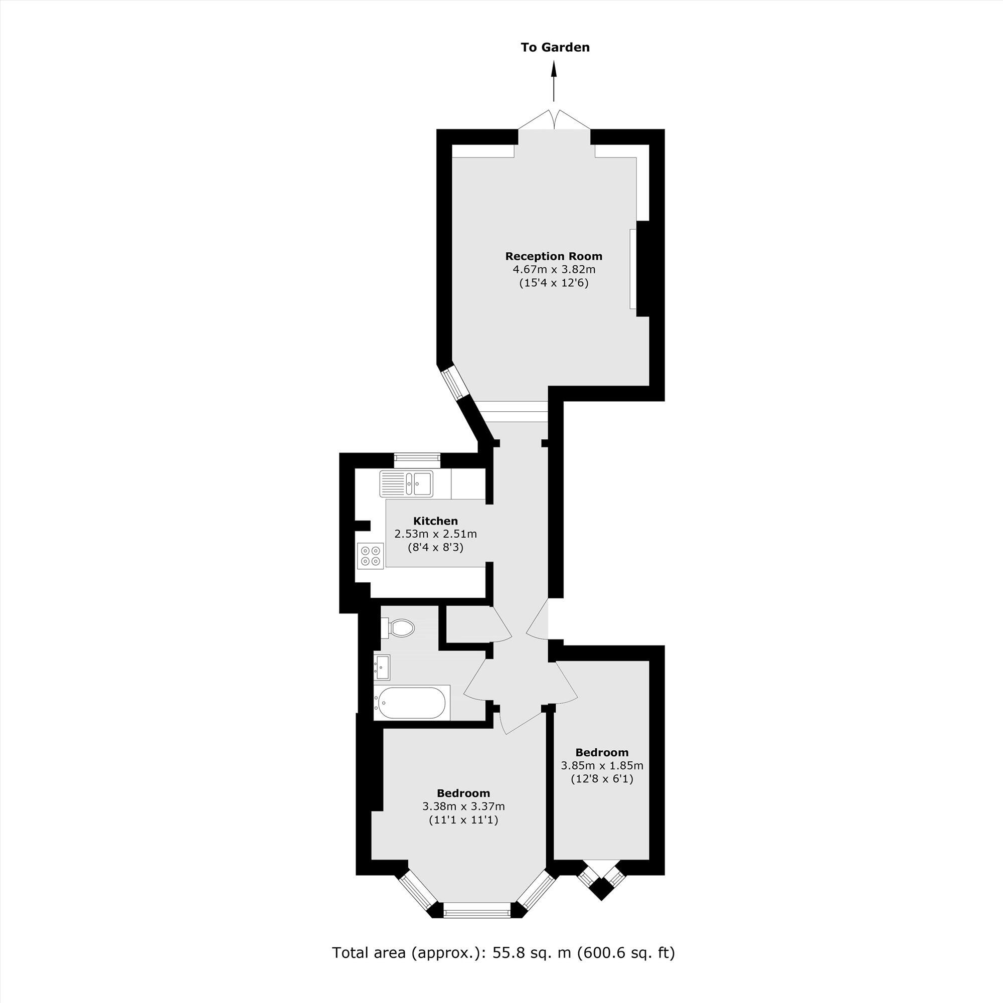 Pretoria Road, London floorplan