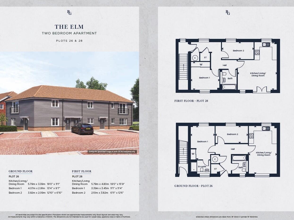 Burstow Grove, Off Haroldslea Drive, Horley, Surrey, RH6 floorplan