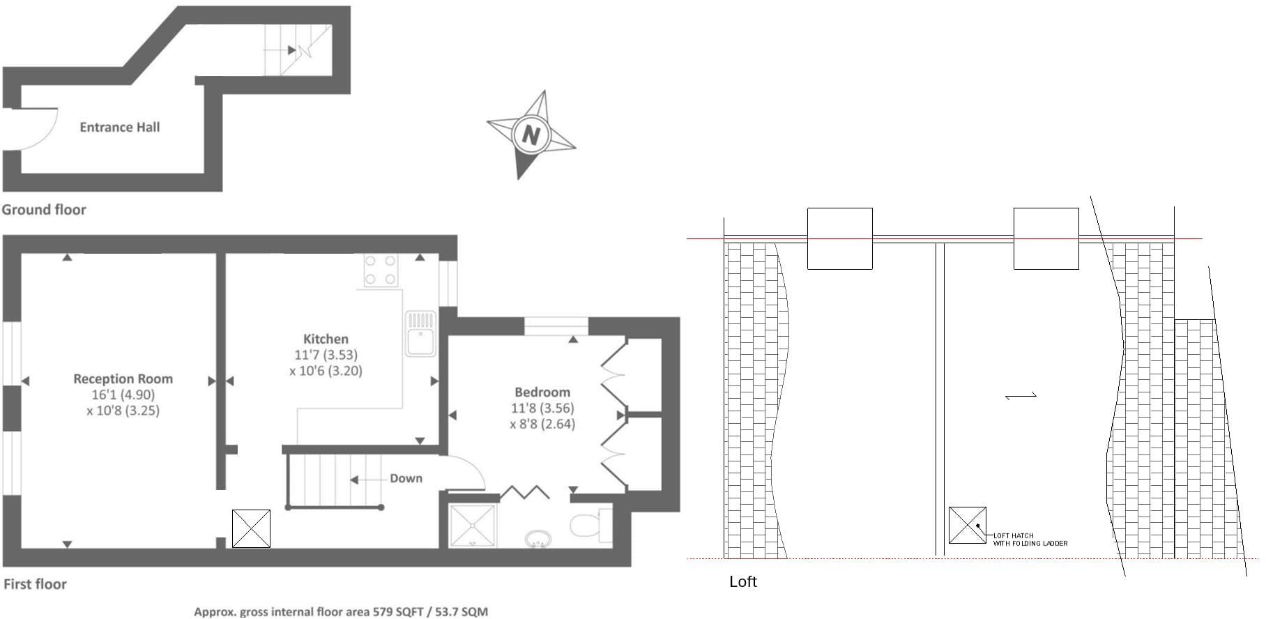 Hurst Street, Oxford floorplan