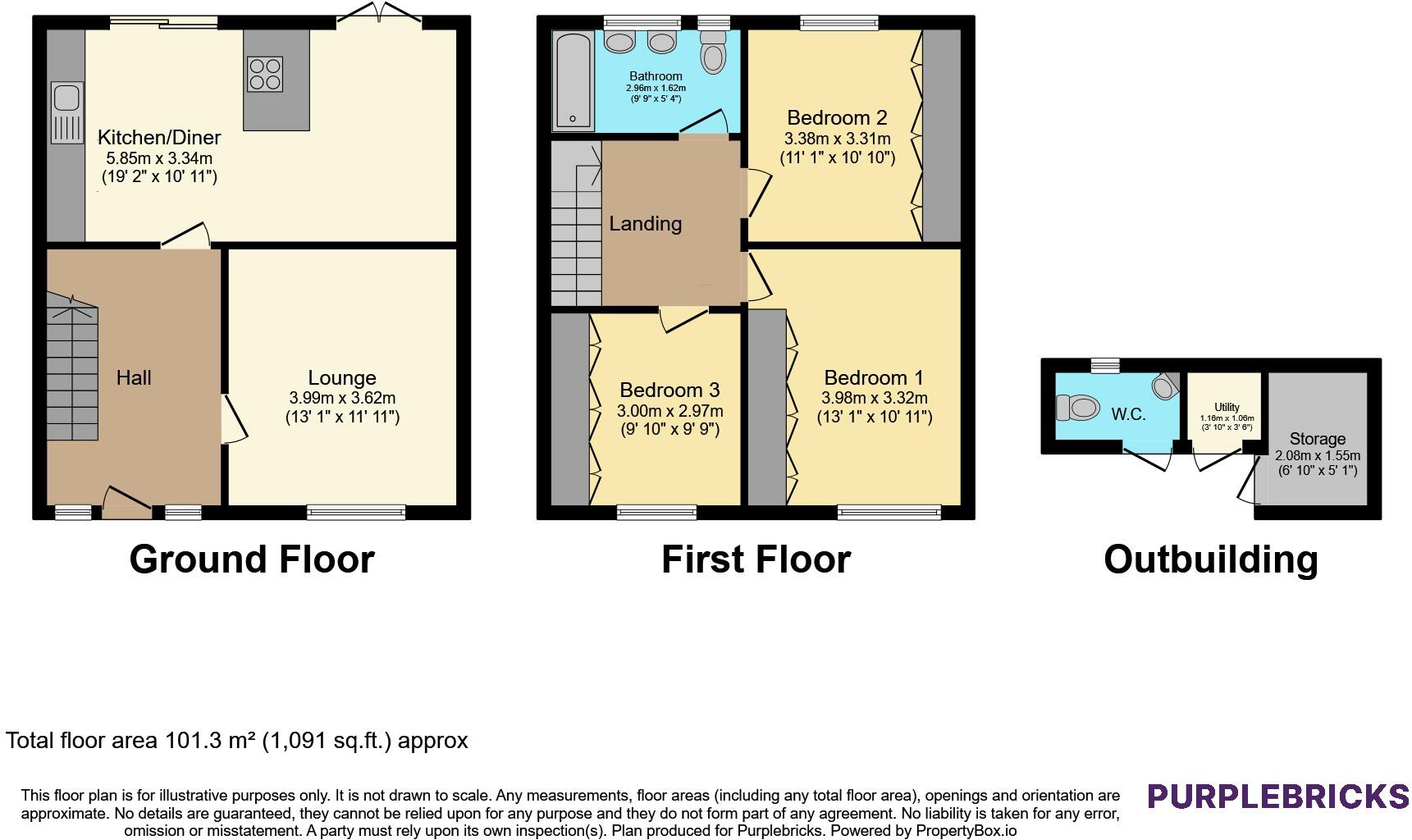 Deerbarn Drive, Bootle, L30 floorplan