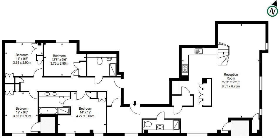 Merchant Square, Paddington, London, W2 floorplan