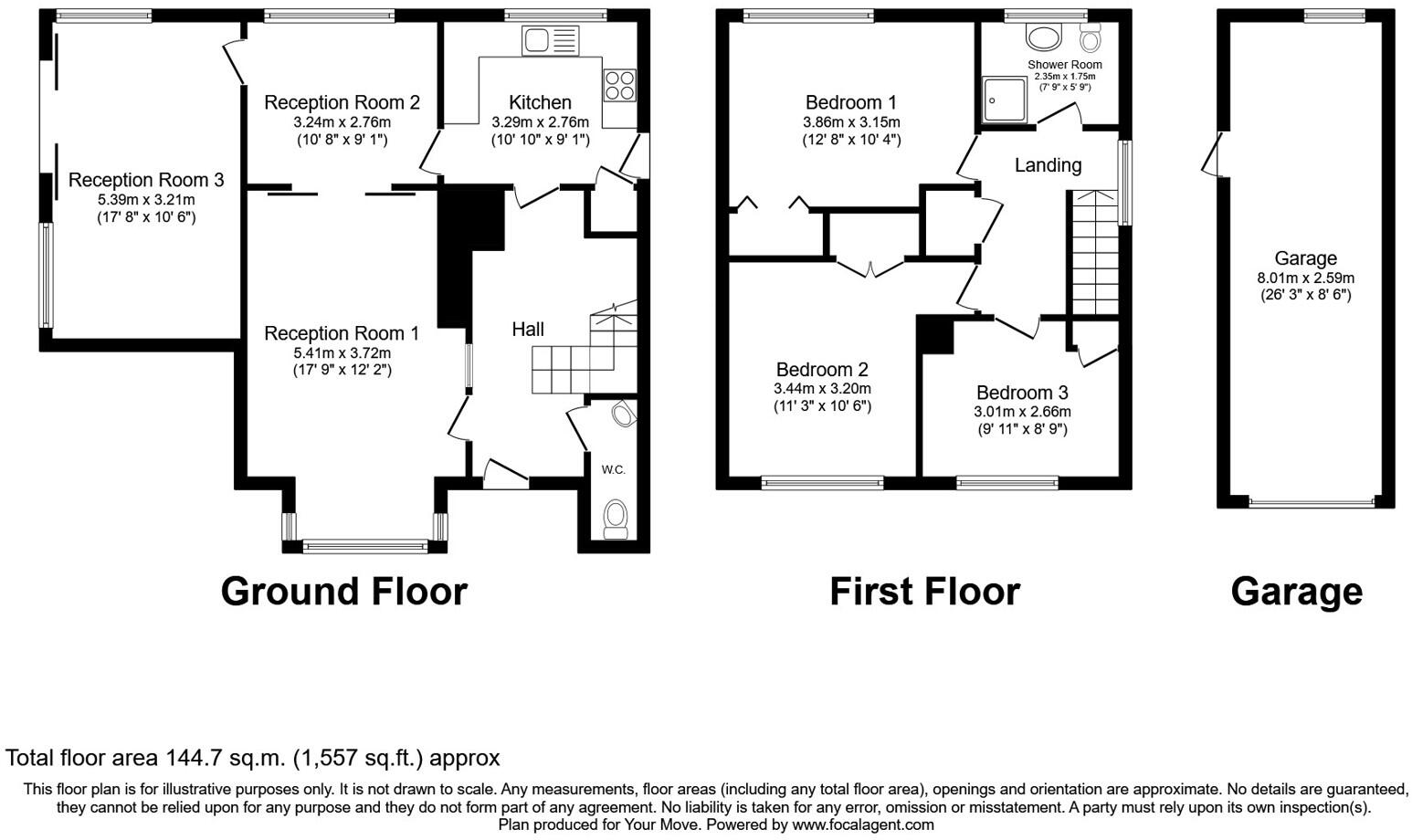 Netherby Drive, Carlisle, Cumbria, CA3 floorplan