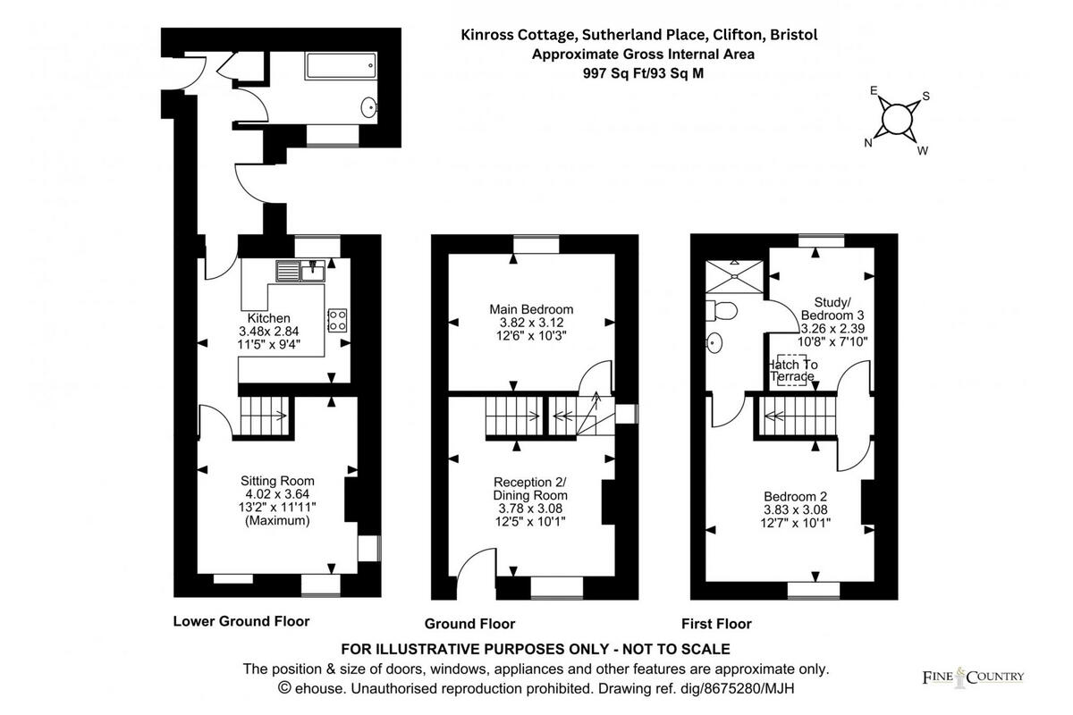 Sutherland Place, Clifton, BS8 floorplan