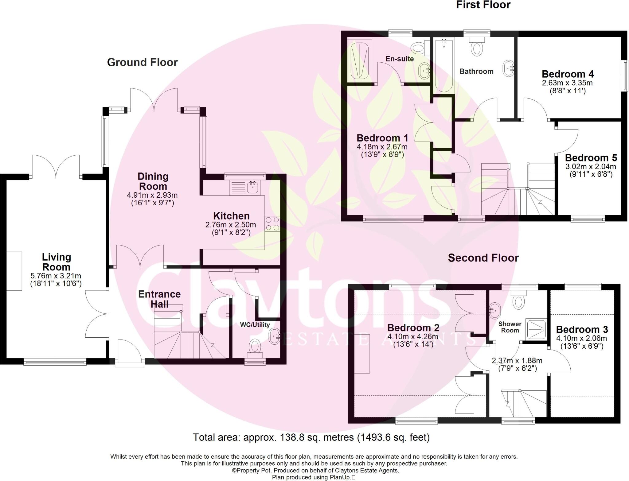 Barley Brow floorplan