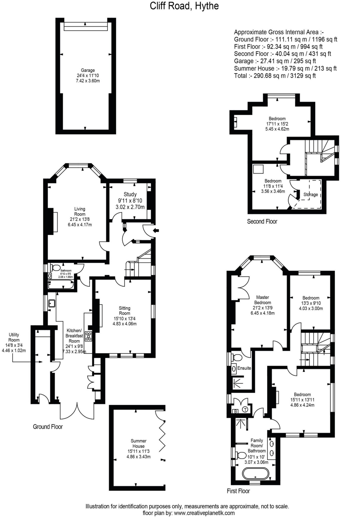 Cliff Road, Seabrook, CT21 floorplan