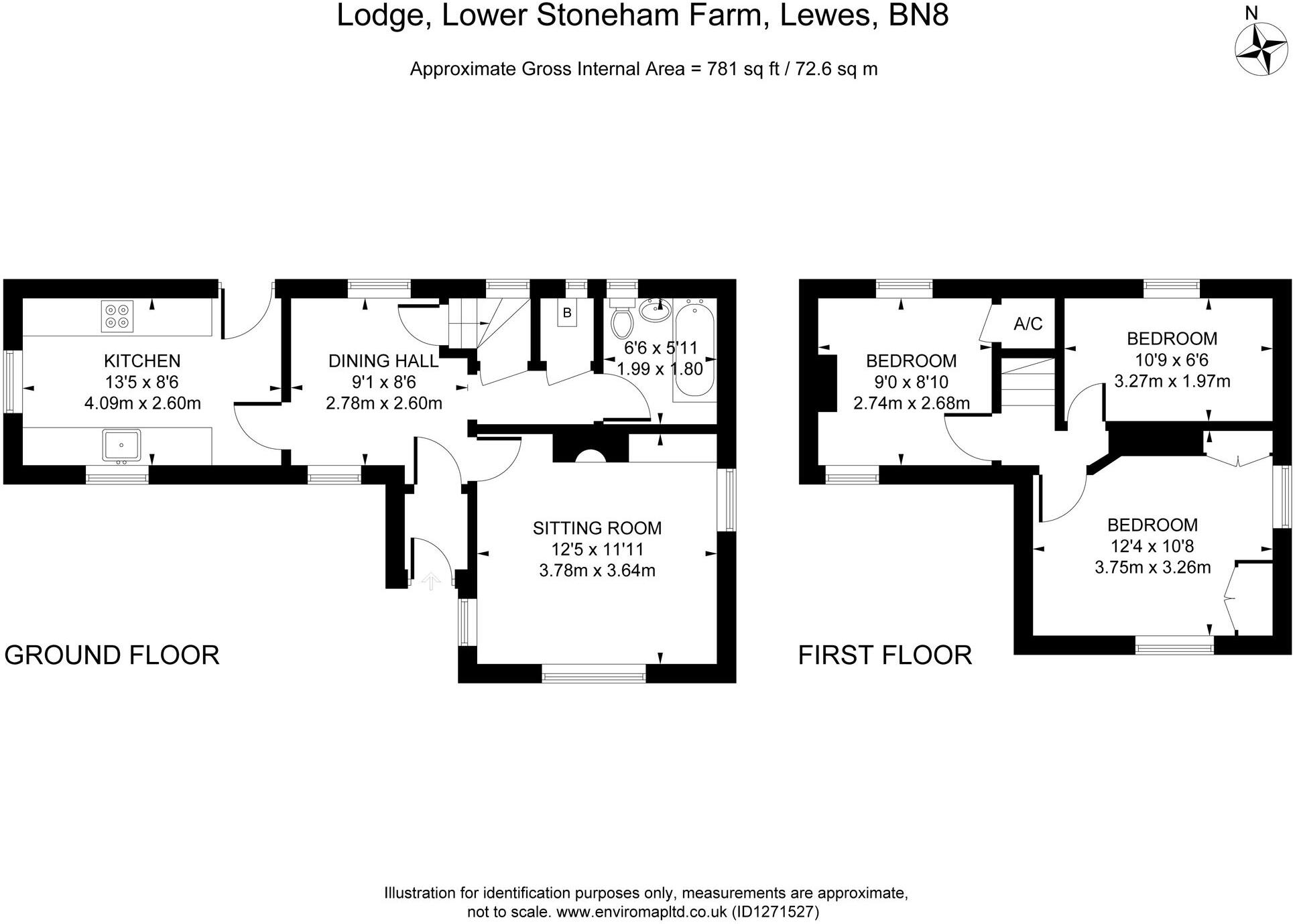 Lower Stoneham Farm, Stoneham, BN8 floorplan