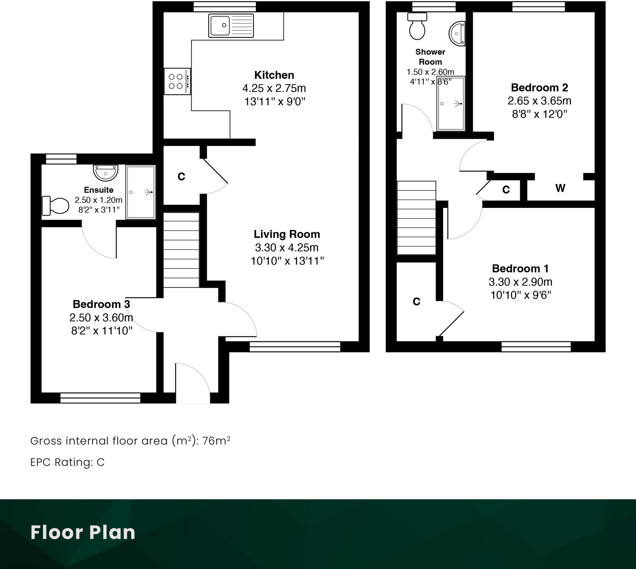 33 Hillpark Rise, Kilwinning, KA13 6QR floorplan