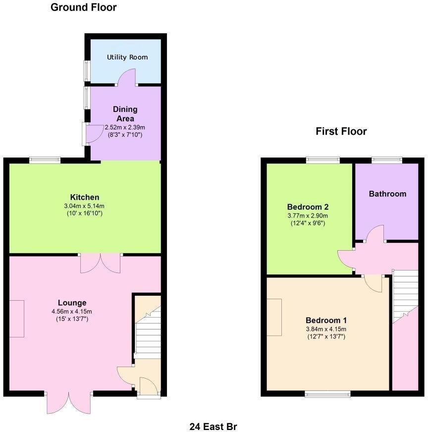 East Bridge Street, Mount Pleasant, Houghton le Spring, DH4 floorplan
