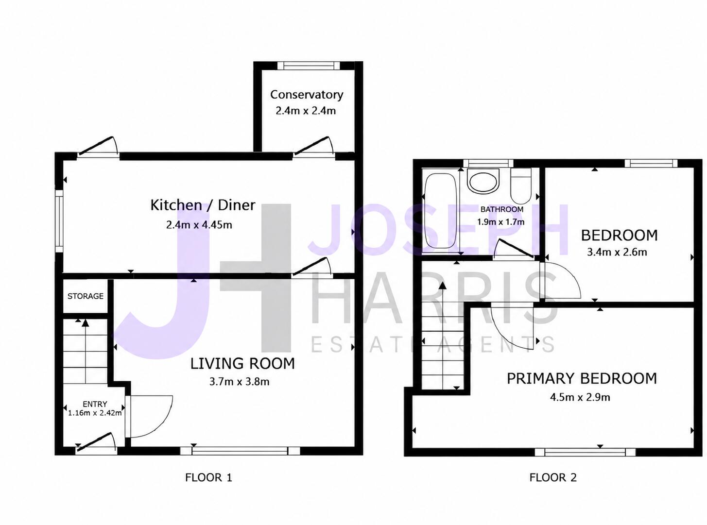 Caversham Road, Middlesbrough, TS4 3PN floorplan
