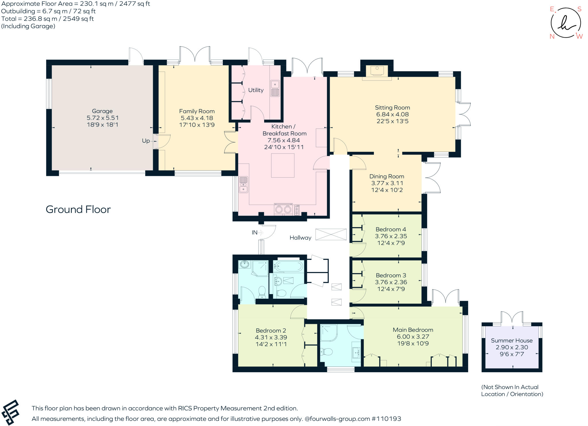 Hawsley Road, Harpenden, AL5 floorplan