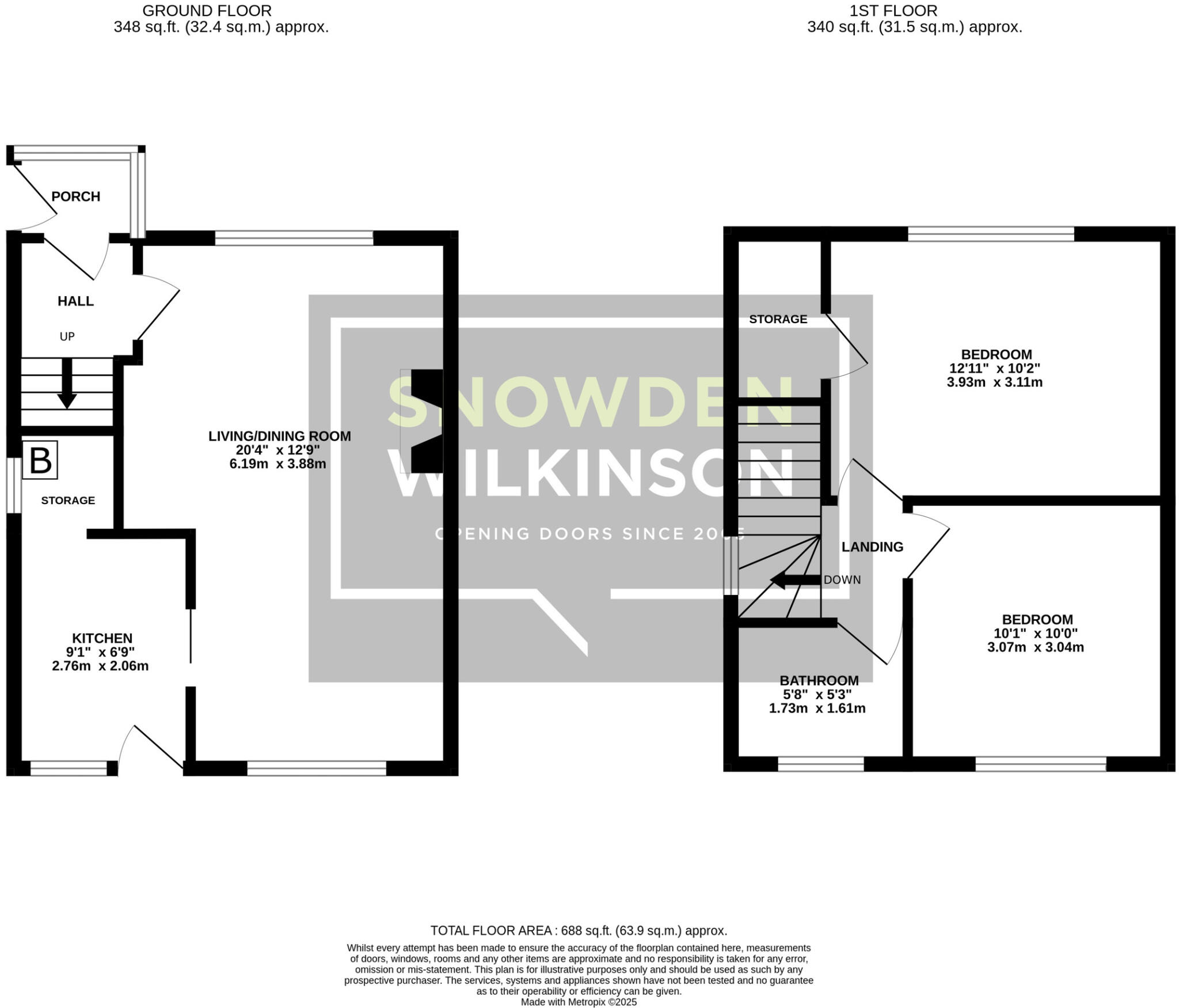 Park Avenue, Cheadle Hulme floorplan