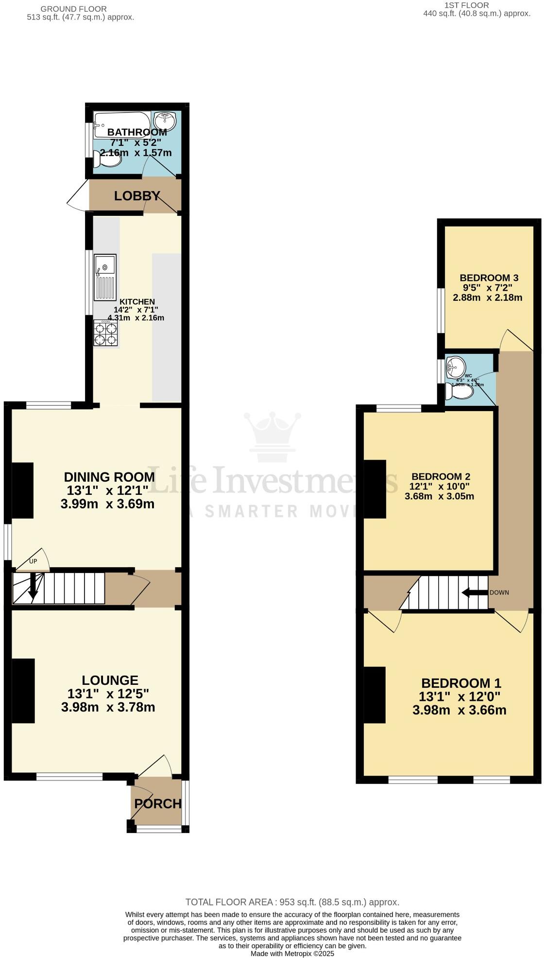 Windmill Road, Coventry, West Midlands, CV6 floorplan