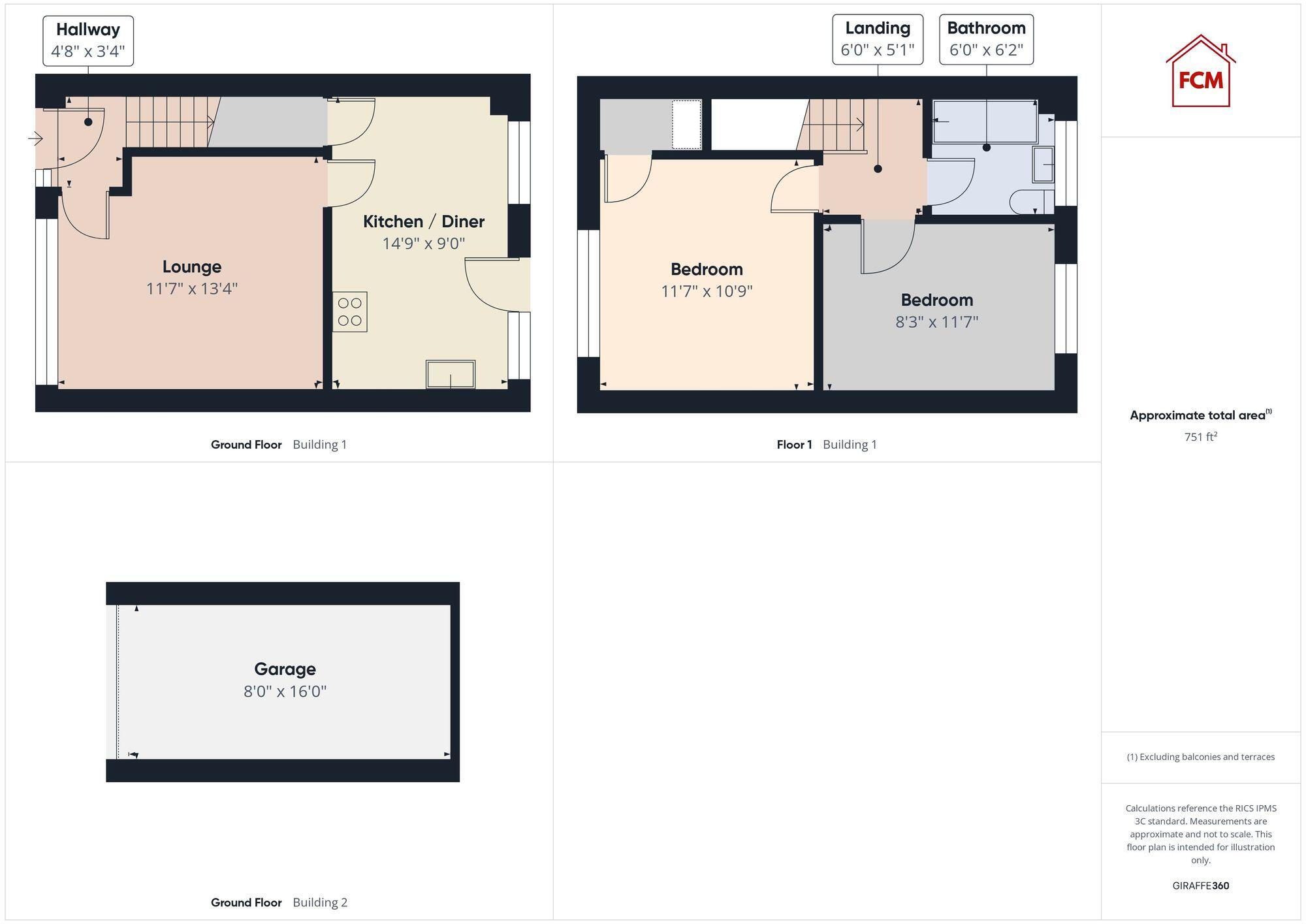 Jericho Road, Whitehaven, CA28 floorplan