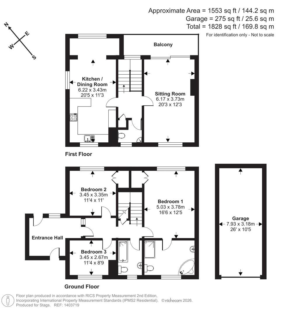 Meadow Close, Polruan, Fowey floorplan