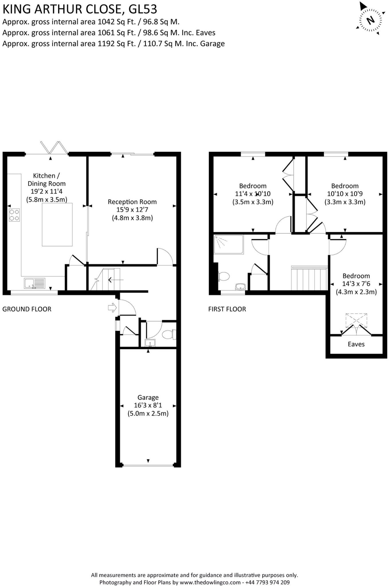 King Arthur Close,Cheltenham,GL53 7EX floorplan