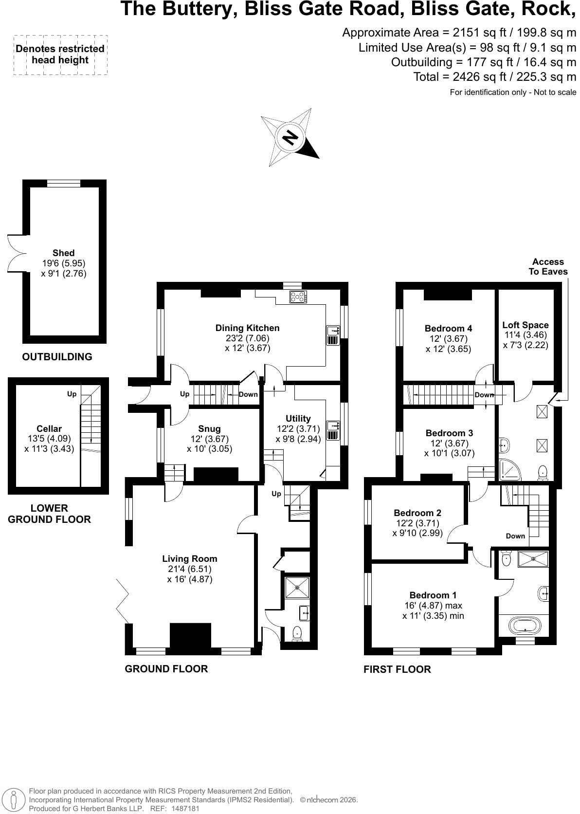 Bliss Gate Road, Rock floorplan