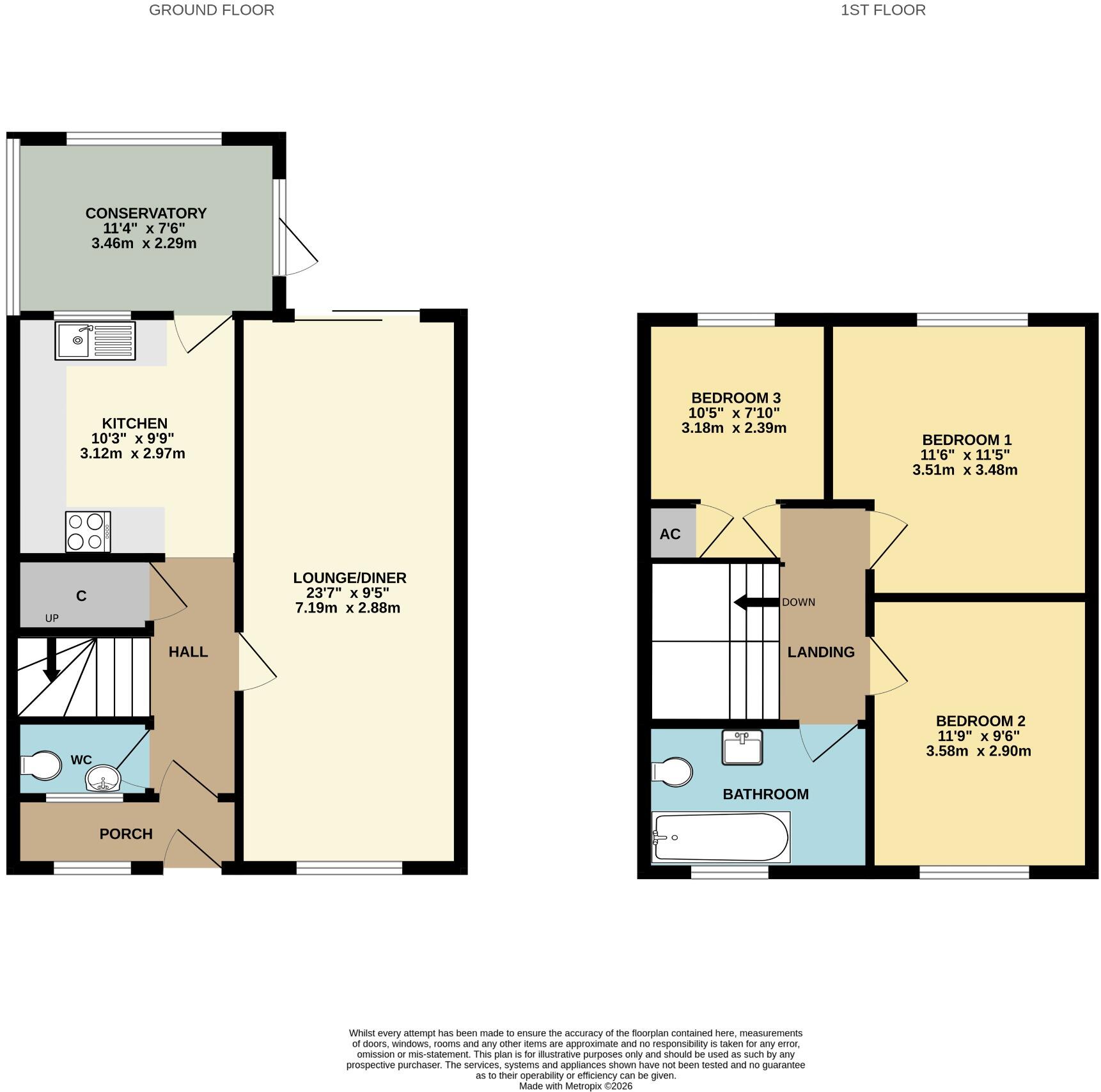 Church View Close, Sholing floorplan