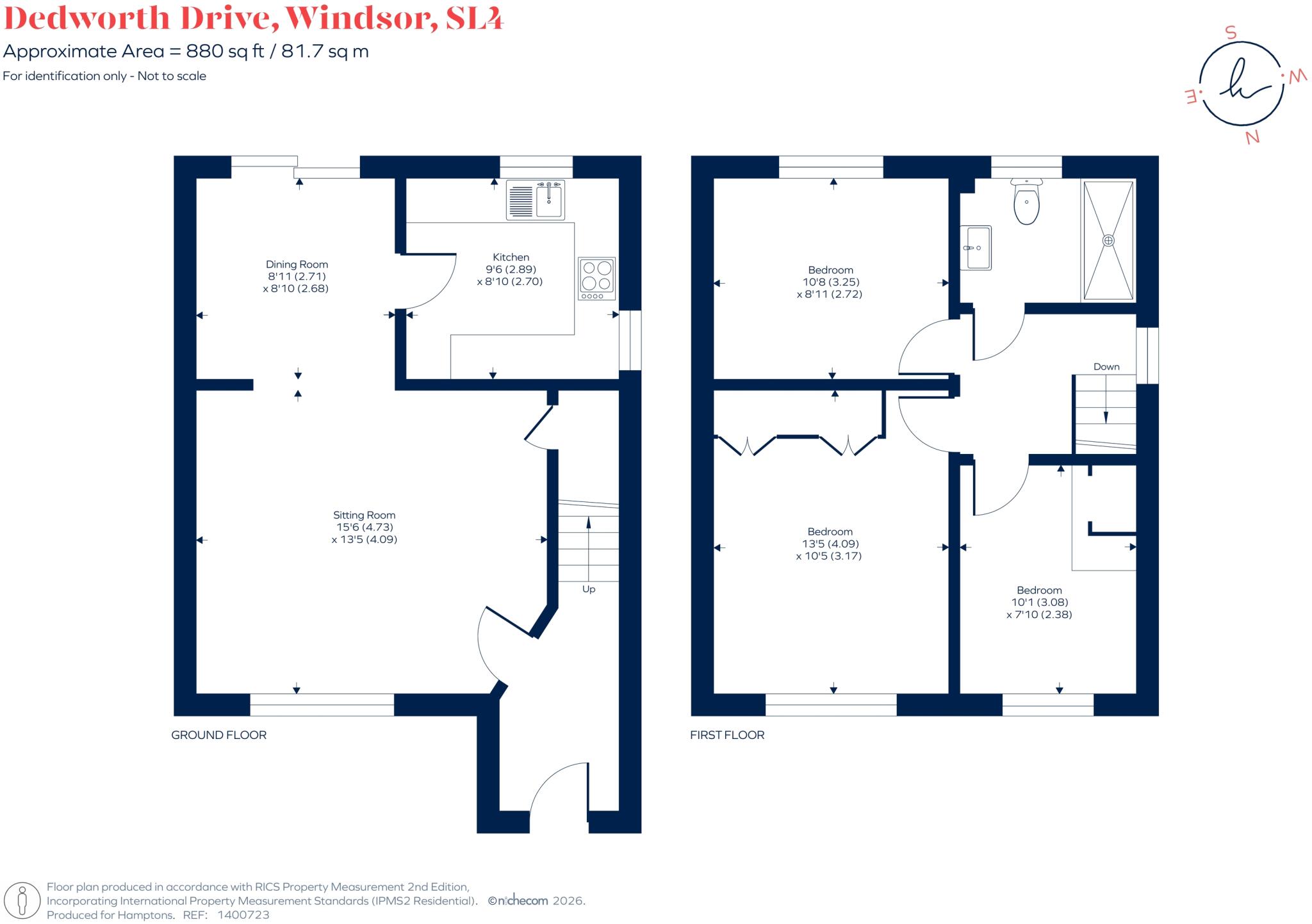 Dedworth Drive, Windsor, SL4 floorplan