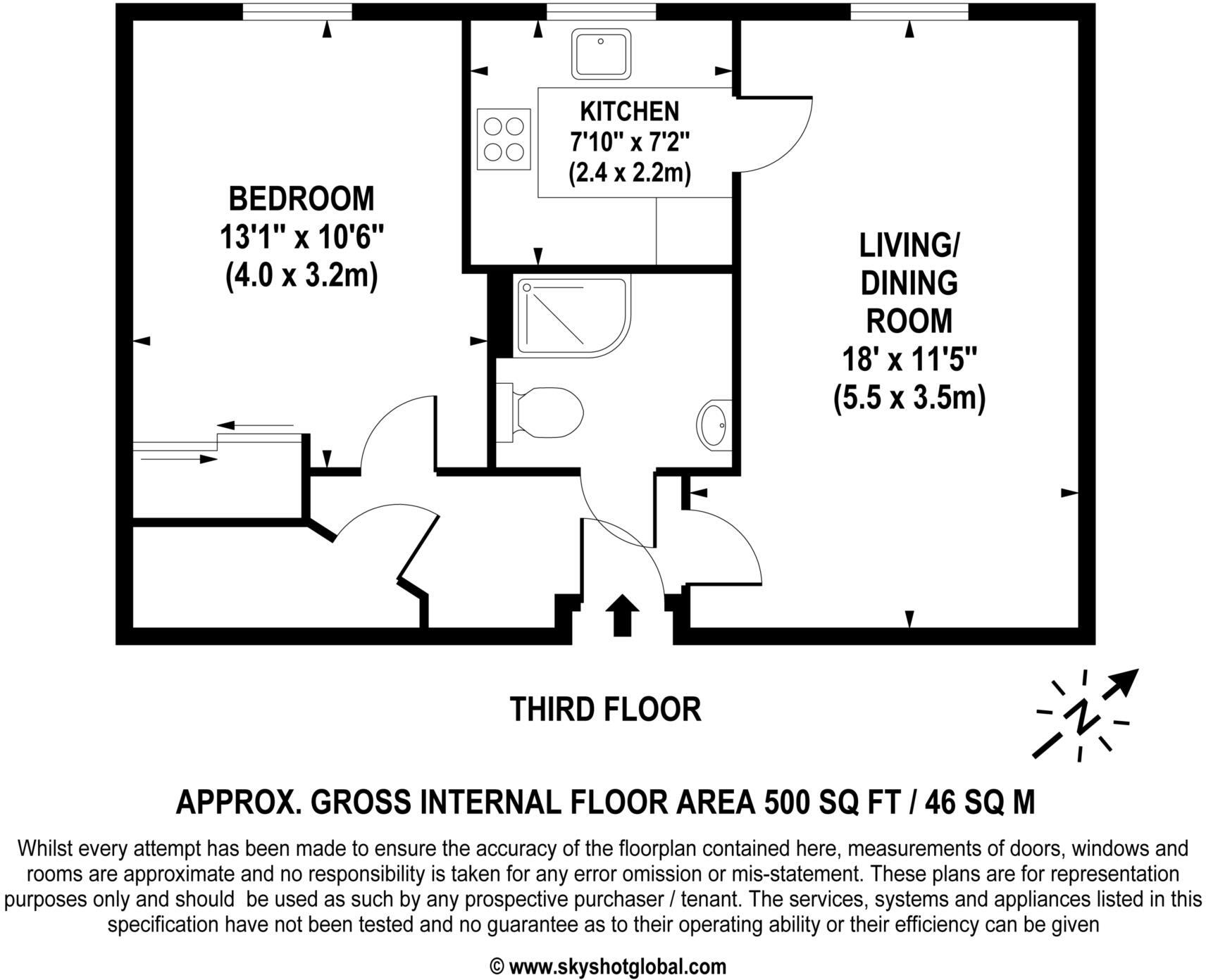Churchfield Road, Walton On Thames floorplan