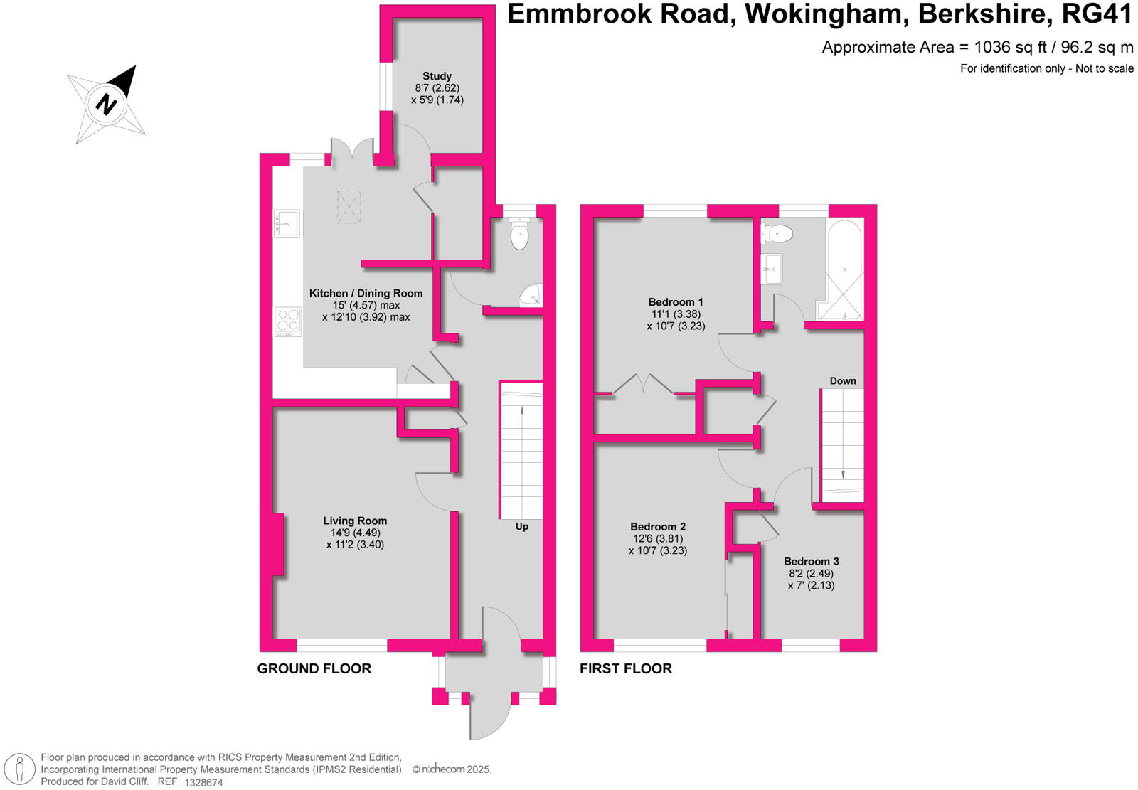 Emmbrook Road, Wokingham, Berkshire, RG41 floorplan