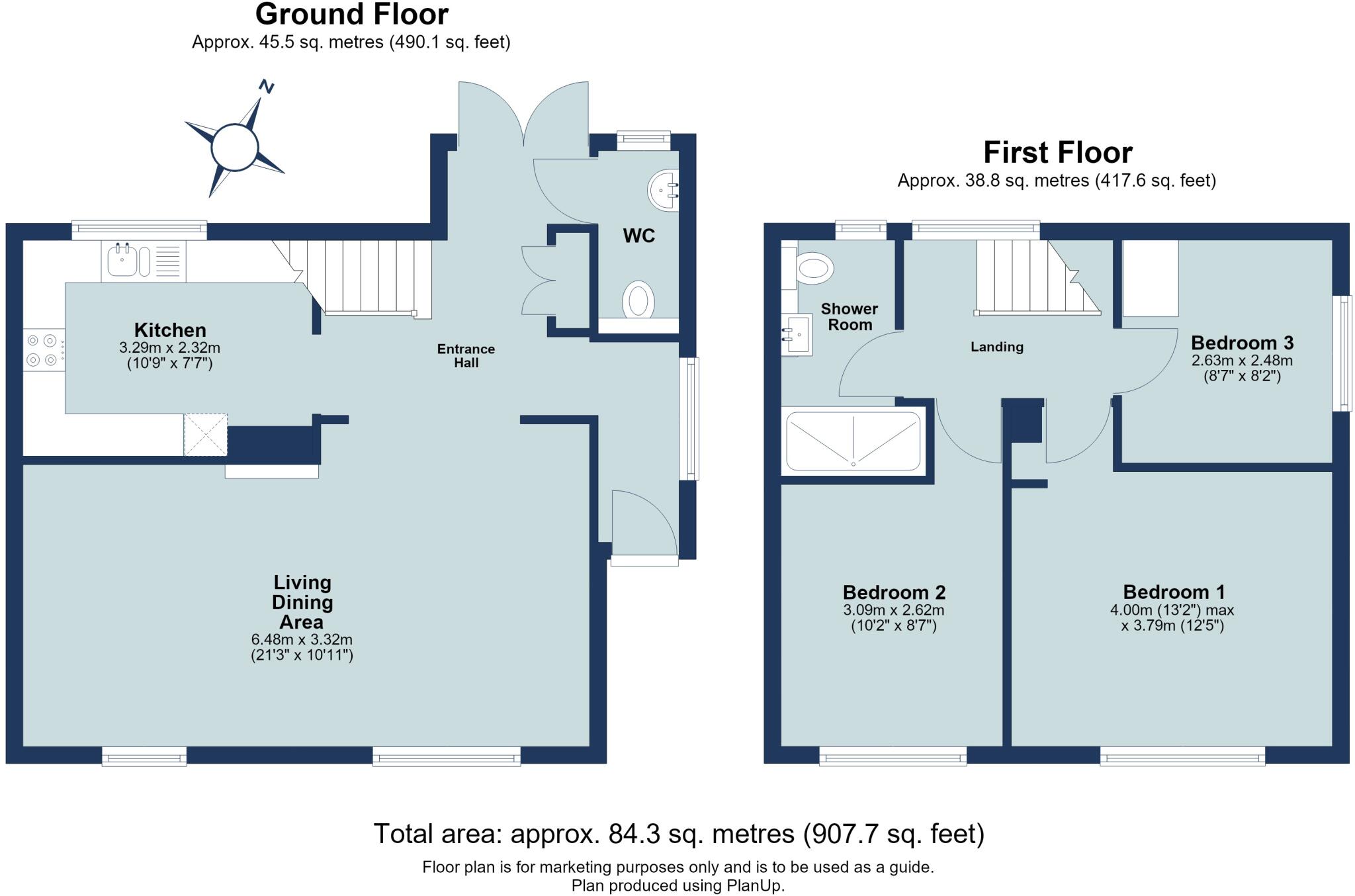 Ennerdale Close, St. Albans, Hertfordshire, AL1 floorplan