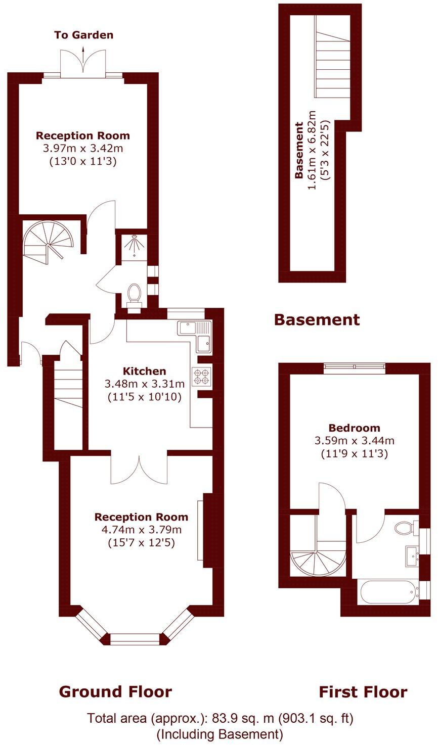 Bowood Road, Between The Commons floorplan