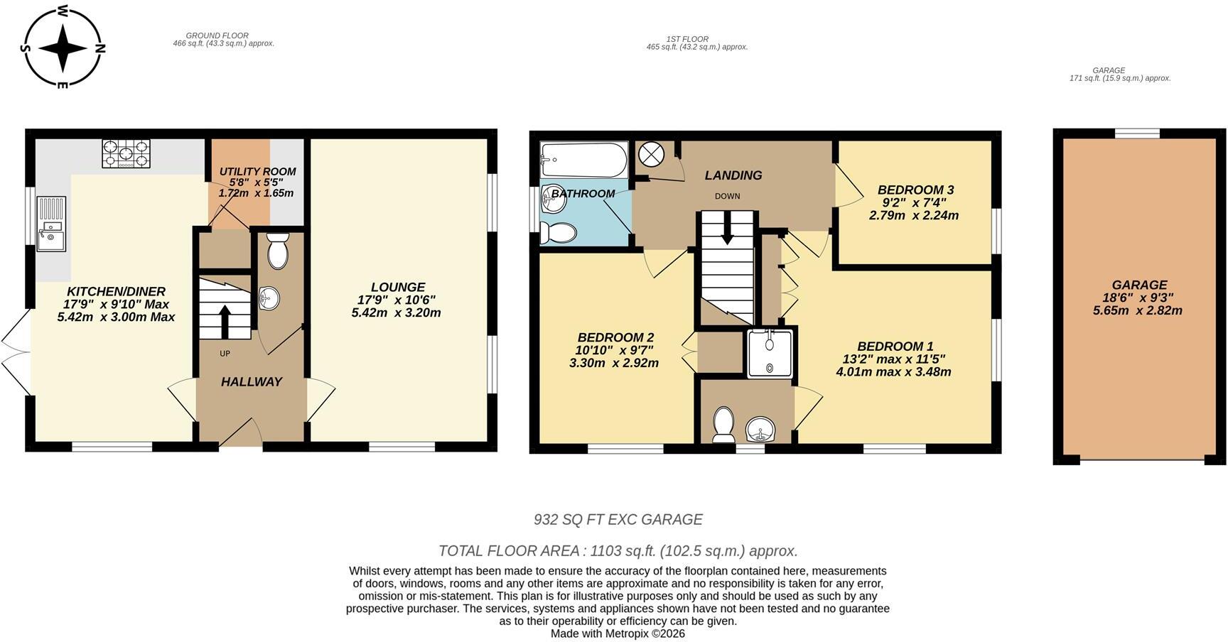 Hart Close, Royal Wootton Bassett floorplan