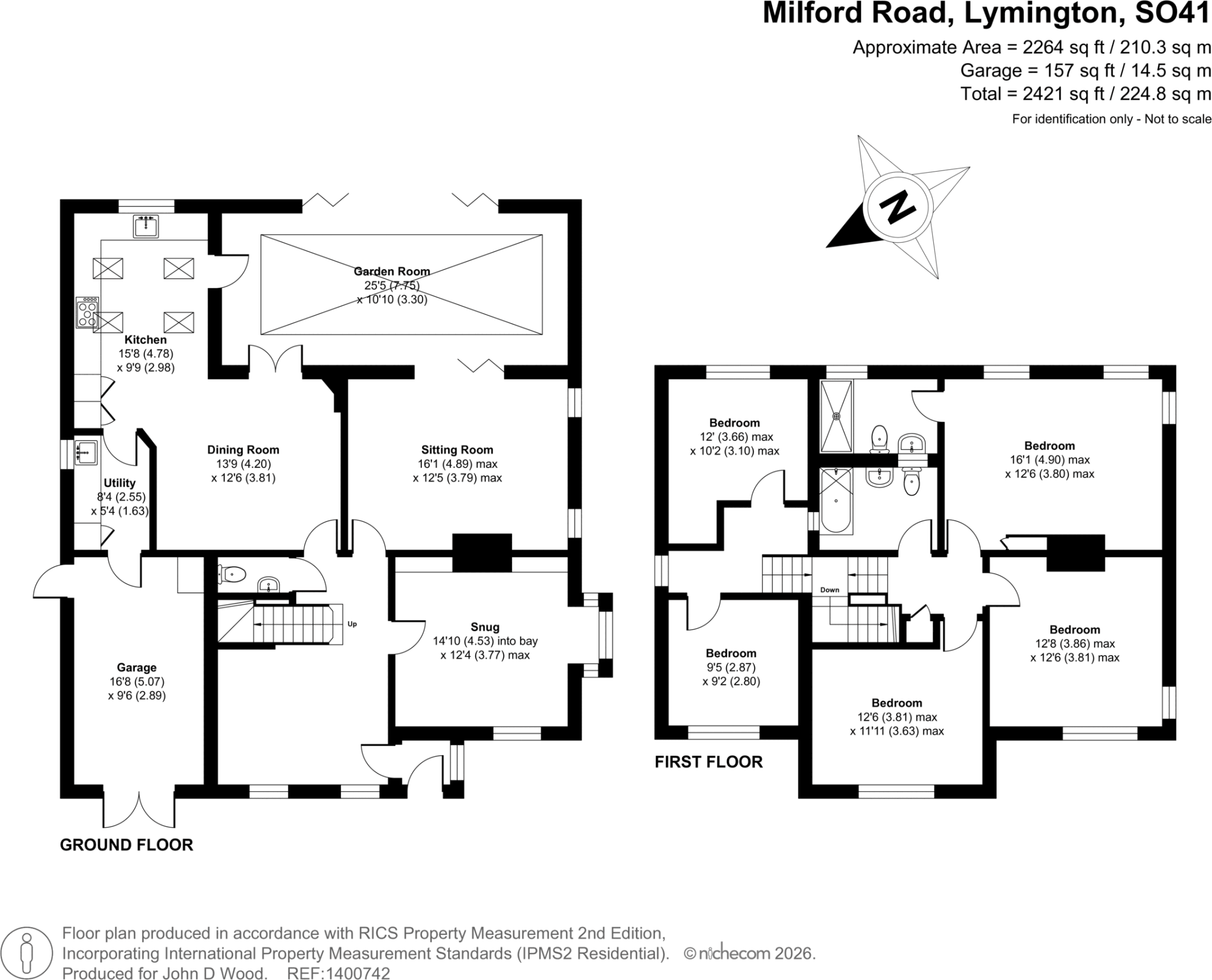 Milford Road, Lymington, Hampshire, SO41 floorplan