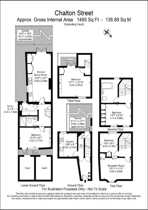 Chalton Street, King Cross, NW1 floorplan