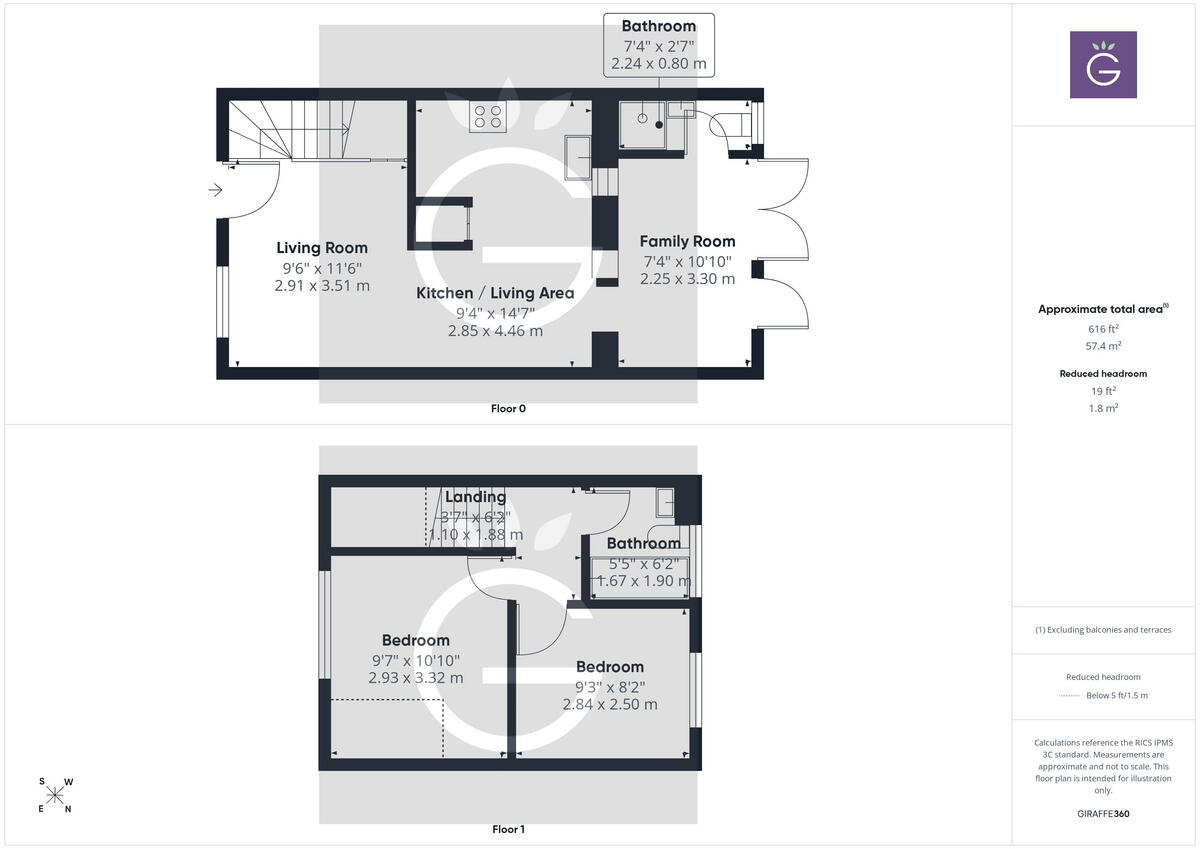 Knossington Close, Lower Earley, RG6 floorplan