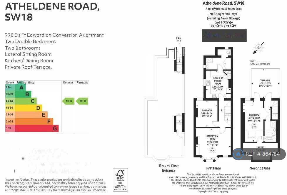Atheldene Road, London, SW18 floorplan