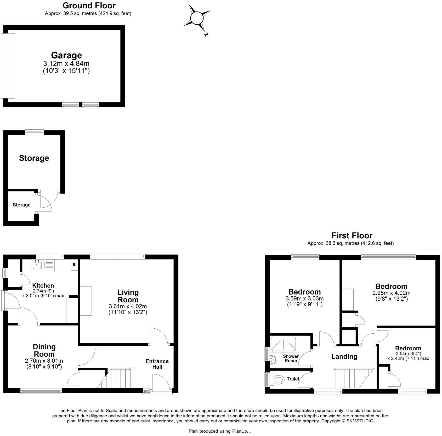 Front Street, Slip End, LU1 floorplan