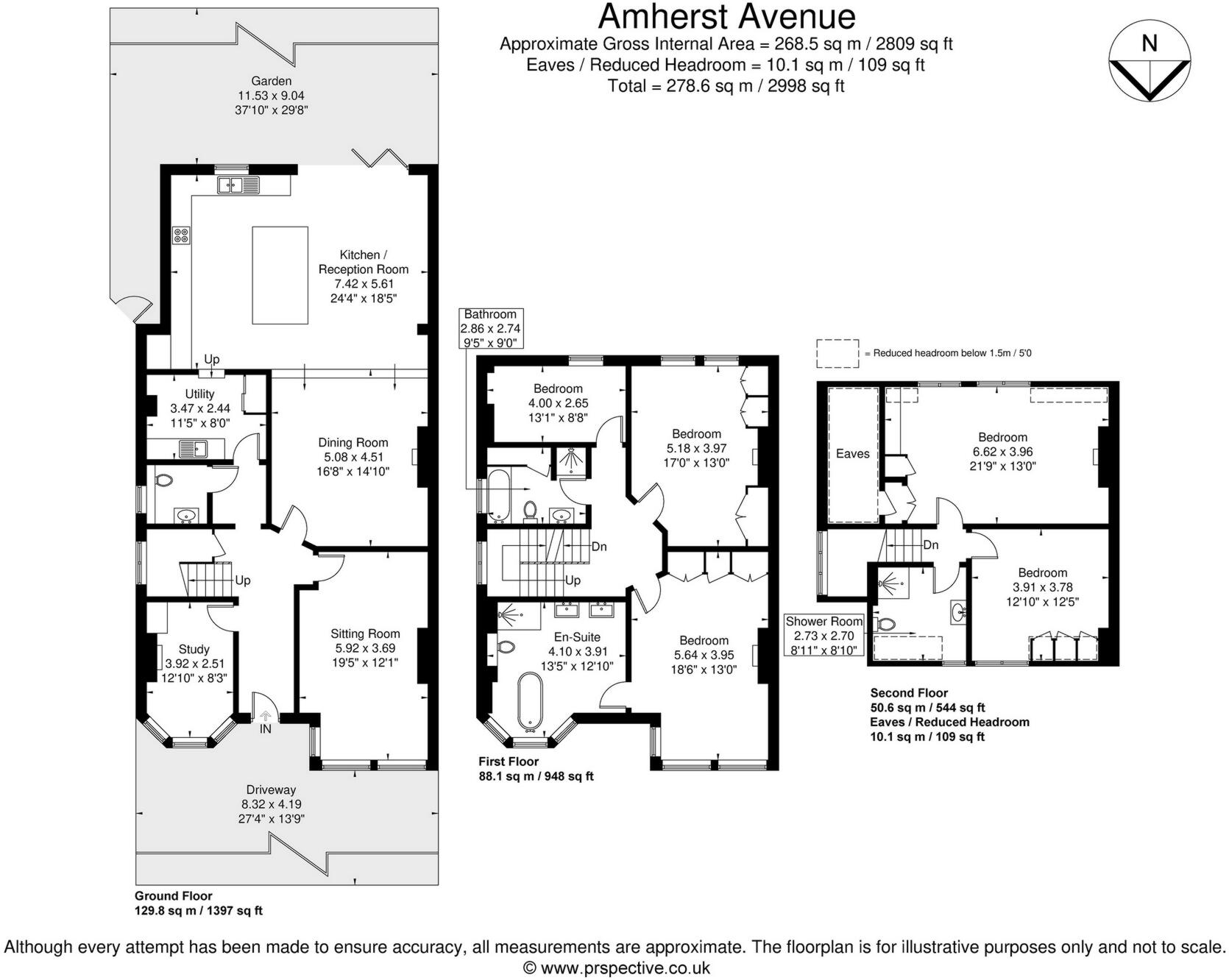 Amherst Avenue, Ealing, W13 floorplan