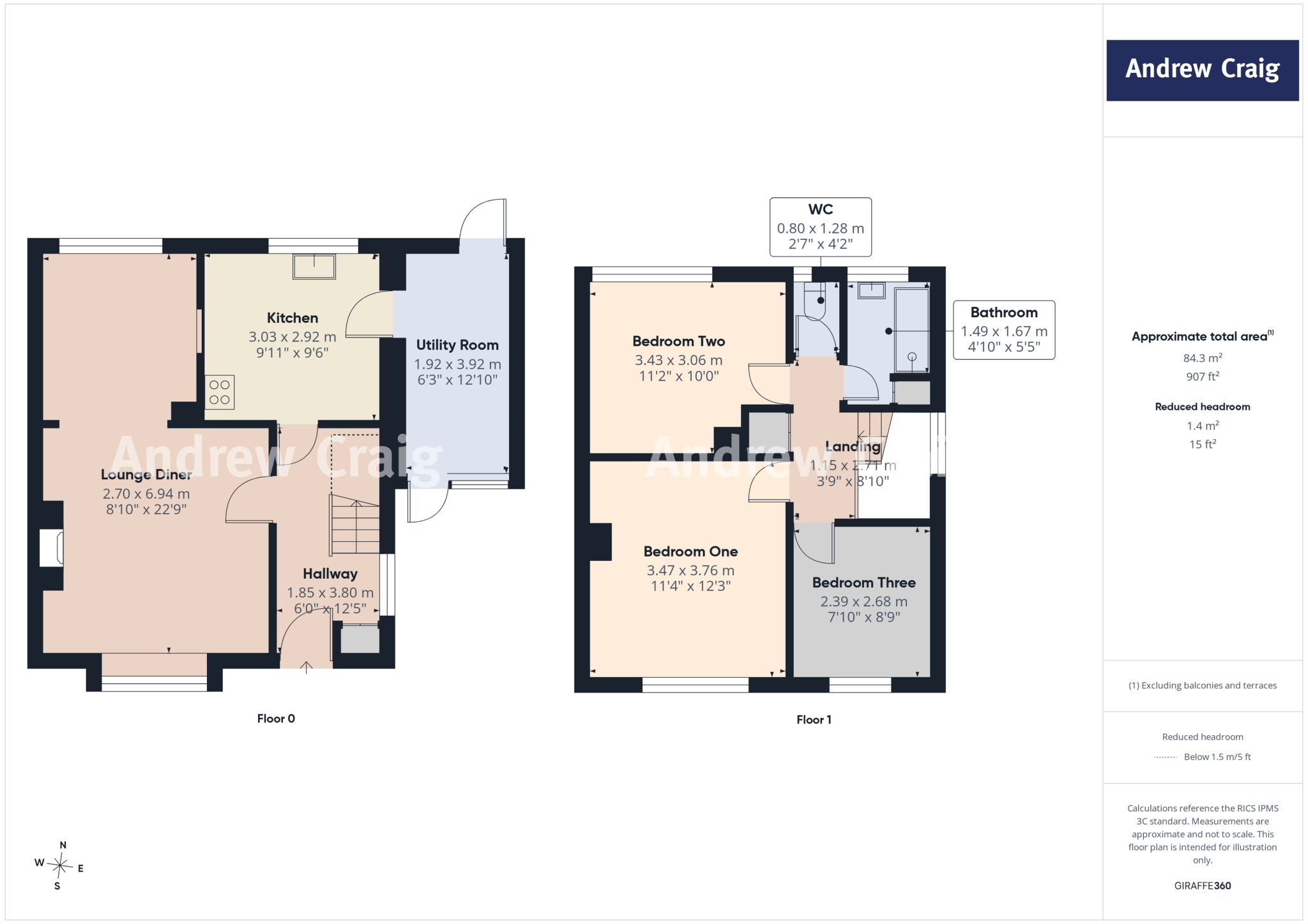 School Approach, South Shields floorplan