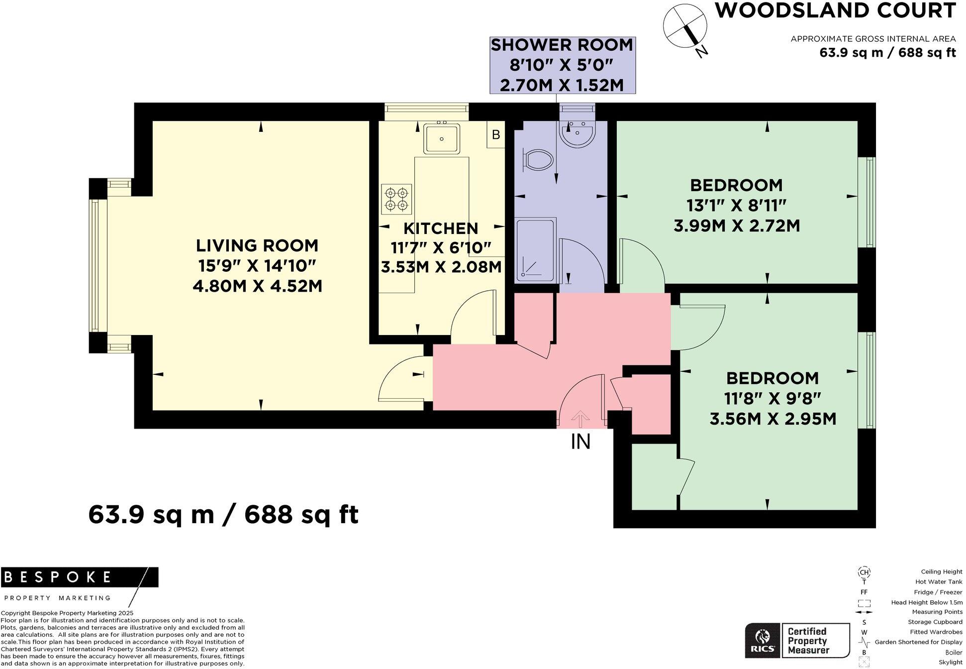Woodsland Road, Hassocks, BN6 floorplan