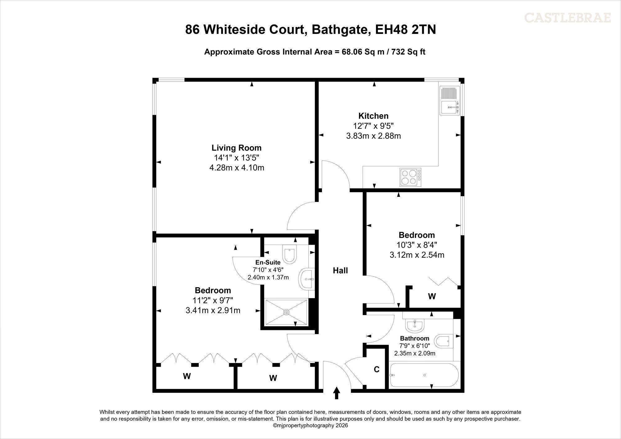 Whiteside Court, Bathgate, EH48 floorplan