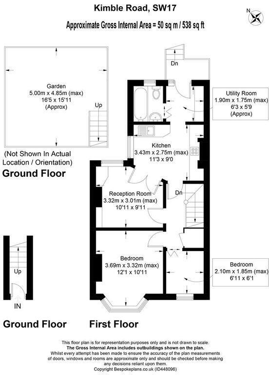Kimble Road, Colliers Wood, London floorplan
