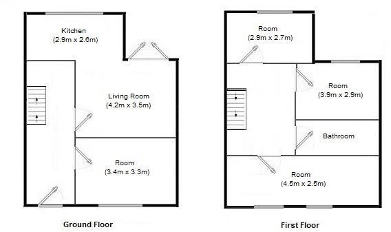 East Grove, Chorlton-on-Medlock, £148pppw floorplan