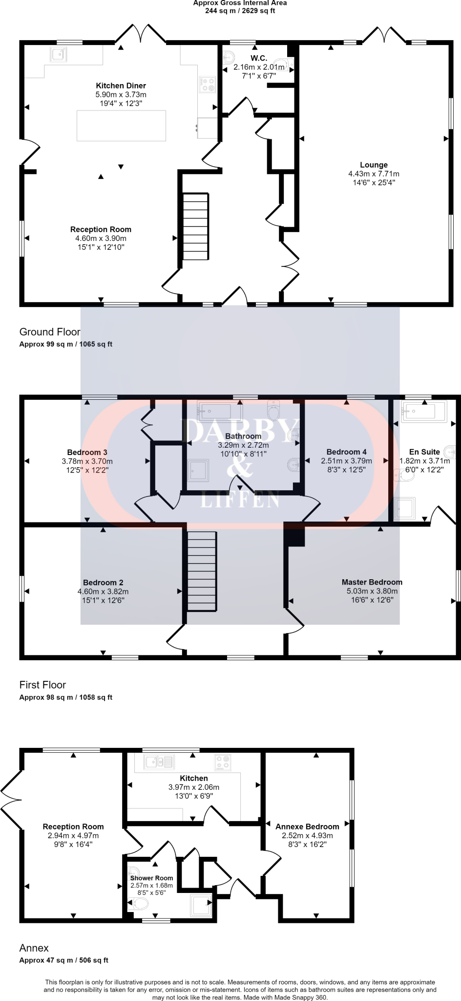 Lords Lane, Bradwell, Great Yarmouth floorplan