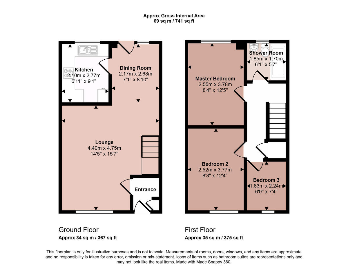 Cleveland Close, Colchester, CO4 9 floorplan