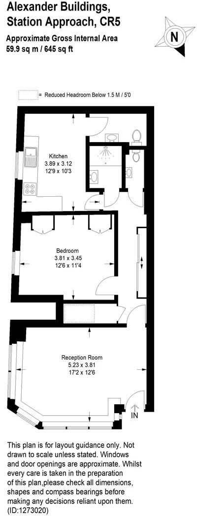 Alexander Buildings, Station Approach Road, Coulsdon floorplan
