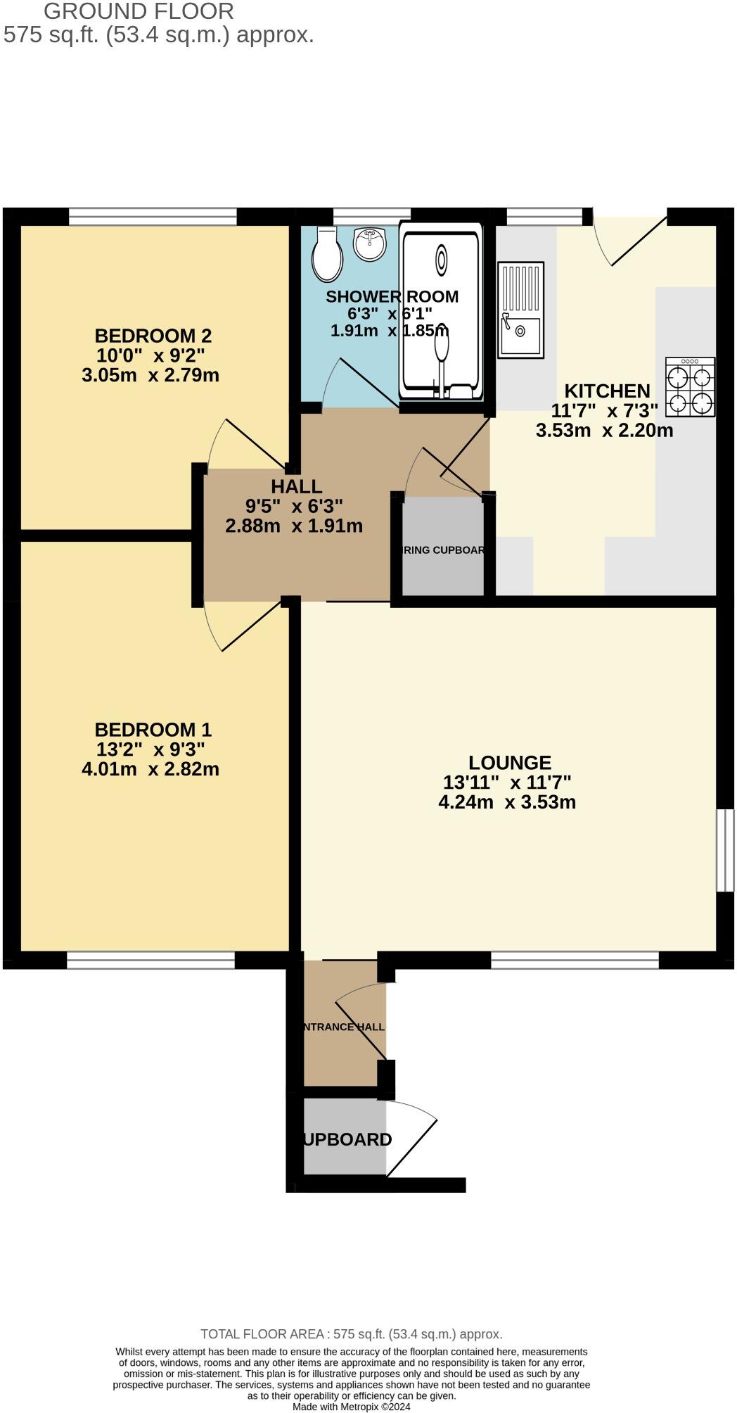 Rookwood View, Denmead floorplan